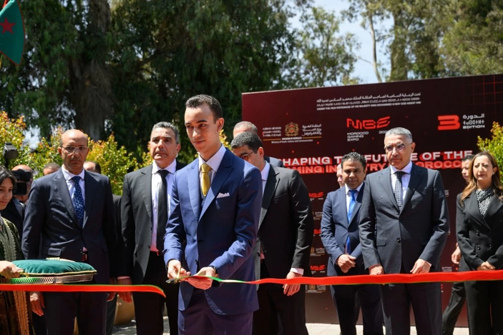 S.A.R. le Prince Héritier Moulay El Hassan préside à Rabat l’ouverture de la 3e édition du Morocco Gaming Expo