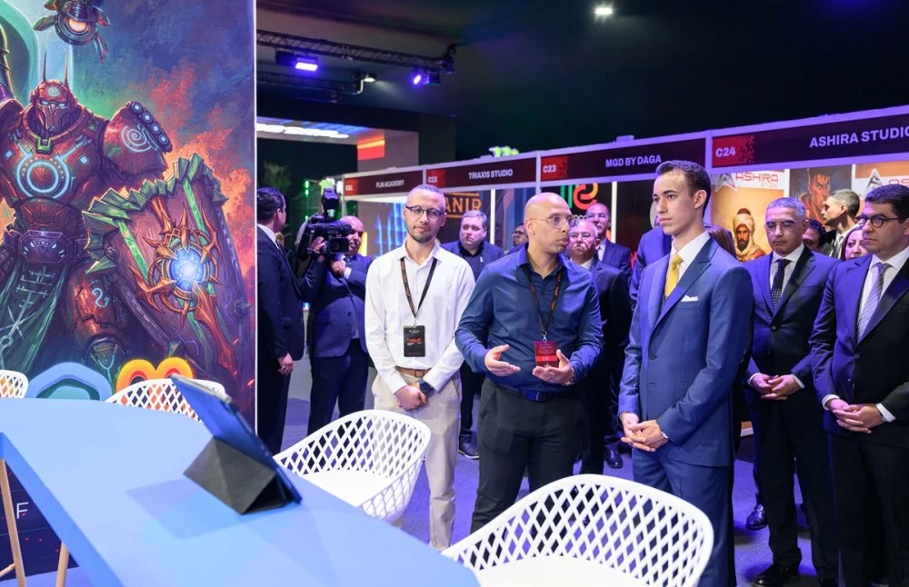 S.A.R. le Prince Héritier Moulay El Hassan préside à Rabat l’ouverture de la 3e édition du Morocco Gaming Expo