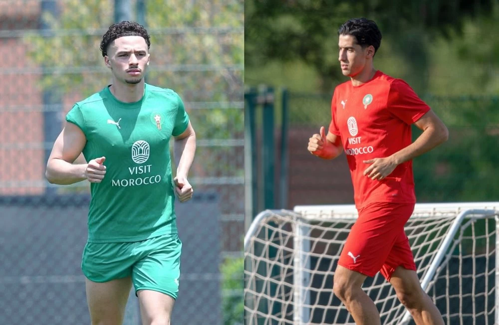 Lions de l’Atlas : Nayef Aguerd et Chemsdine Talbi reprennent l’entraînement individuel