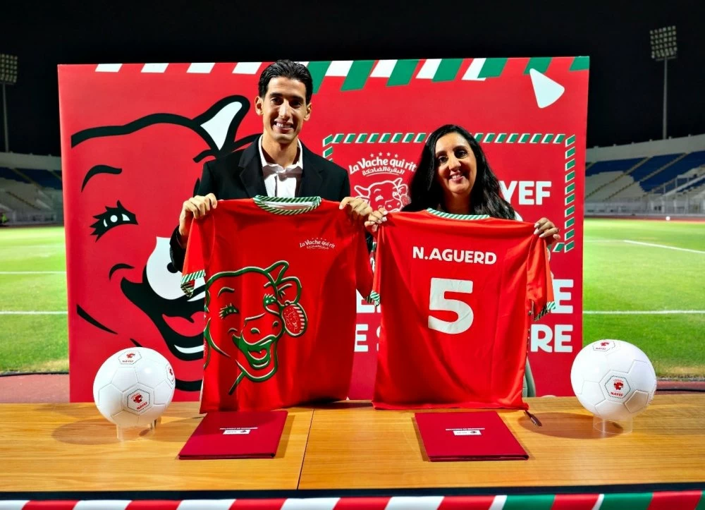 Nayef Aguerd désigné ambassadeur de La Vache qui rit au Maroc