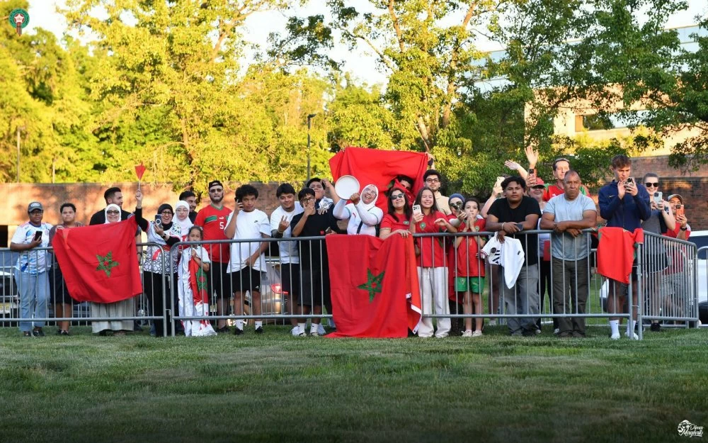Arrivée des Lions de l'Atlas aux États-Unis pour participer au Mondial 2026