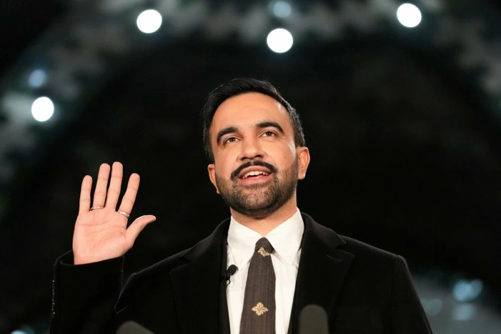 Zohran Mamdani, maire de New York.