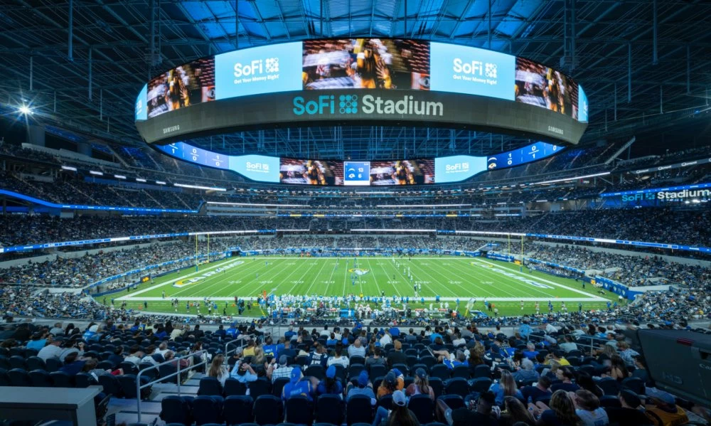SoFi Stadium (Los Angeles Stadium).