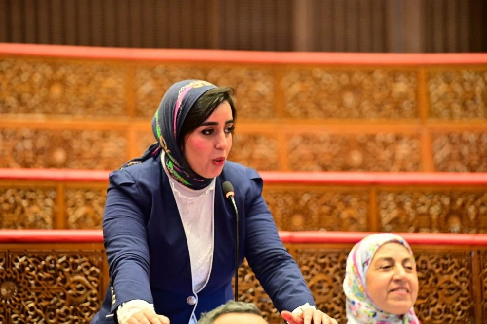 Hanaa Belkheir, Conseillère parlementaire de l’UGTM, vice-présidente de la Commission de l’enseignement, des affaires culturelles et sociales à la Chambre des conseillers et membre du Parlement africain