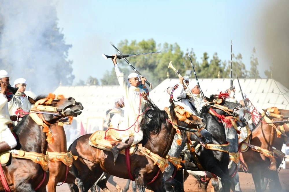 Trophée Hassan II de Tbourida : La Sorba de Marrakech tient les commandes d'une main de fer