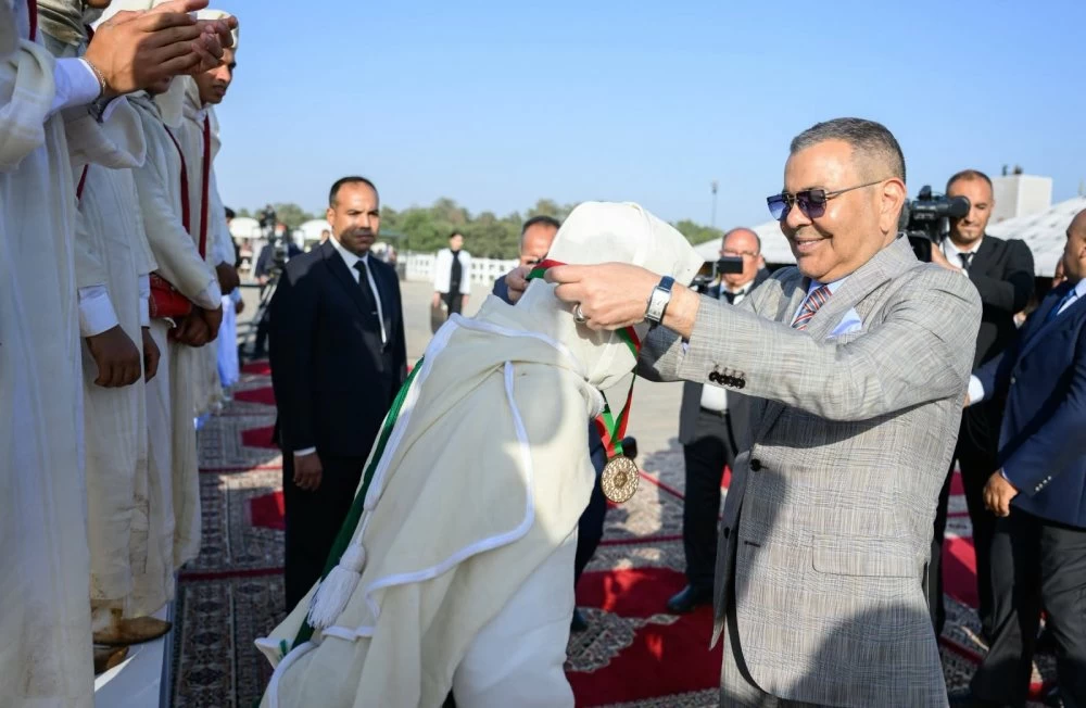 S.A.R. le Prince Moulay Rachid préside la finale de la 25e édition du Trophée Hassan II des arts équestres traditionnels "Tbourida"